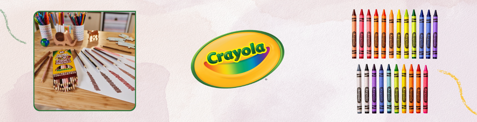 Color of the world Crayola colored pencils. Crayola crayons.