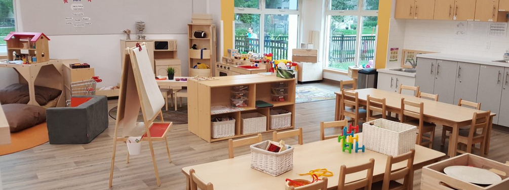 Child care centre setting for preschool children