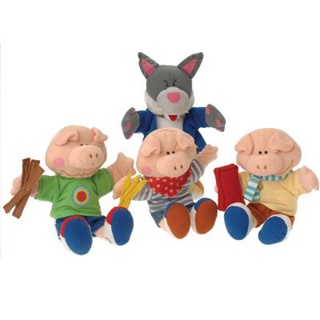 Three Little Pigs Puppets