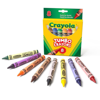 Crayola Jumbo Crayons, Set of 8