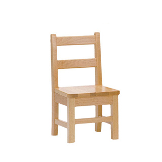 Ladderback Chair, 10" Seat Height, Maple