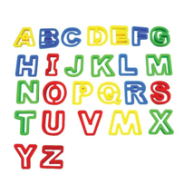 Alphabet Clay Cutters, 26 Pieces