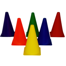 Plastic Cones, 9" Tall