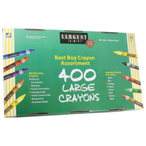 *Best Buy Large Crayons, Assorted, Set of 400