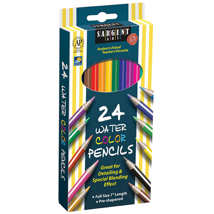 *Watercolour Pencils, Assorted, Set of 24