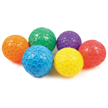 Easy Grip Playball, 3-1/2", Set of 6