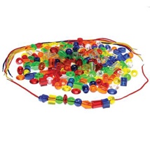 Giant Transparent Beads, 258 Pieces