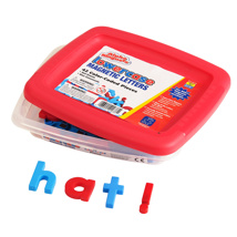 Lowercase Magnetic Letters, Colour-Coded, 42 Pieces
