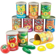 *1-10 Counting Cans, Set of 10