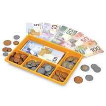 Money and Tray Playset, 211 Pieces