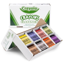 Crayola Large Crayons Classpack, Set of 400