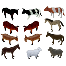Farm Animals Collection, Set of 12