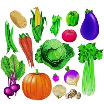 Vegetables Flannelboard Set