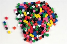 Interlocking Centimetre Cubes, Set of 500