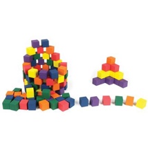 Wood Cubes, Assorted