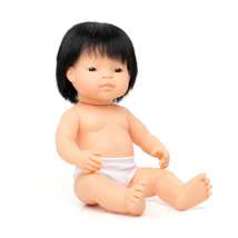 Male Doll, 15",Asian