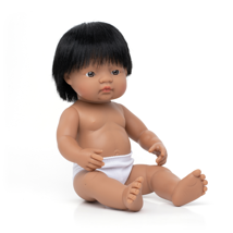 Male Doll, 15", Indigenous