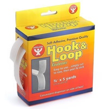 Hook and Loop Fastener Strips, 15'