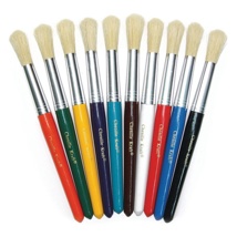 Round Tipped Brushes, Set of 10