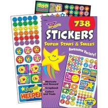 Super Stars and Smiles Stickers