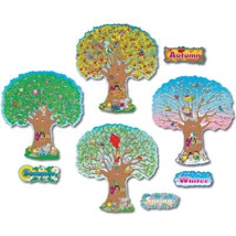 Four Seasons Trees Bulletin Board Set