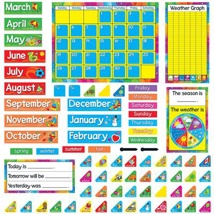 Year Around Calendar Bulletin Board Set
