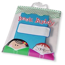 Book Buddy Bags, 9-3/4" x 13", Set of 6