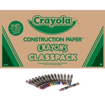 Crayola Construction Paper Crayons Classpack, Set of 400