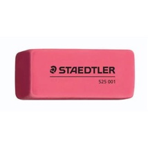 *Staedtler Wedge Eraser, Pink, Set of 24