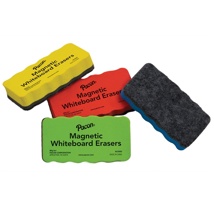 Magnetic Erasers, Set of 4