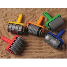 Textured Sand Rollers, Set of 5