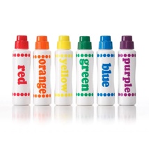 Do-A-Dot Washable Paint Marker, Rainbow, Set of 6 