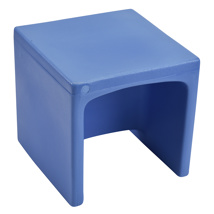Cube Chair, Sky Blue 