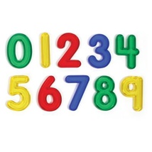 Jumbo See Through Number Set, 10 Pieces