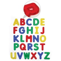 Jumbo See Through Alphabet Set, 26 Pieces