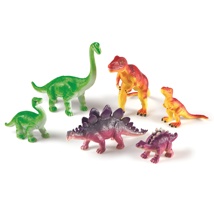 Jumbo Dinosaurs, Mommas and Babies, Set of 6