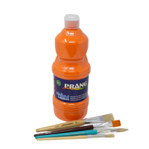 Prang Washable Liquid Tempera Paint, 946 ml, Orange
