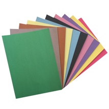 Construction Paper, 9" x 12", Assorted, 48 Sheets