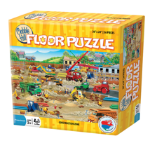 Construction Zone Floor Puzzle, 36 Pieces