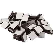 Adhesive Magnetic Squares, 100 Pieces