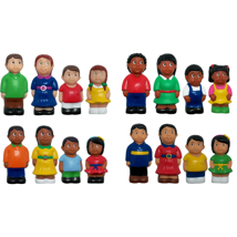 Multicultural Families, Set of 16