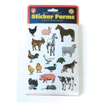 Farm Animals Stickers, 400 Count