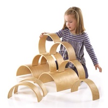 Arches and Tunnels Set, 10 Pieces