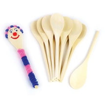 Wooden Spoons, Set of 12