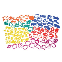Classroom Clay Cookie Cutters, 91 Pieces