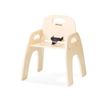 Simple Sitter Chair, 13" Seat Height, Birch