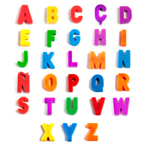 Magnetic Letters, Uppercase, 154 Pieces