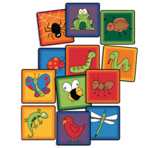 Friendly Critters Seating Kit, 16" x 16", Square, Set of 12