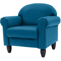 As We Grow Upholstered Chair, Deep Water Blue