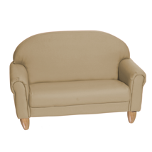 As We Grow Upholstered Couch, Tan 